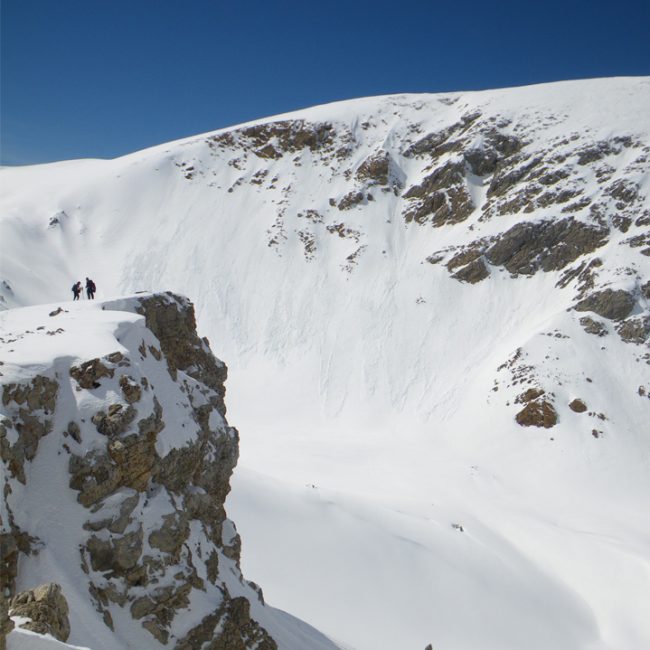 Montaña nevada